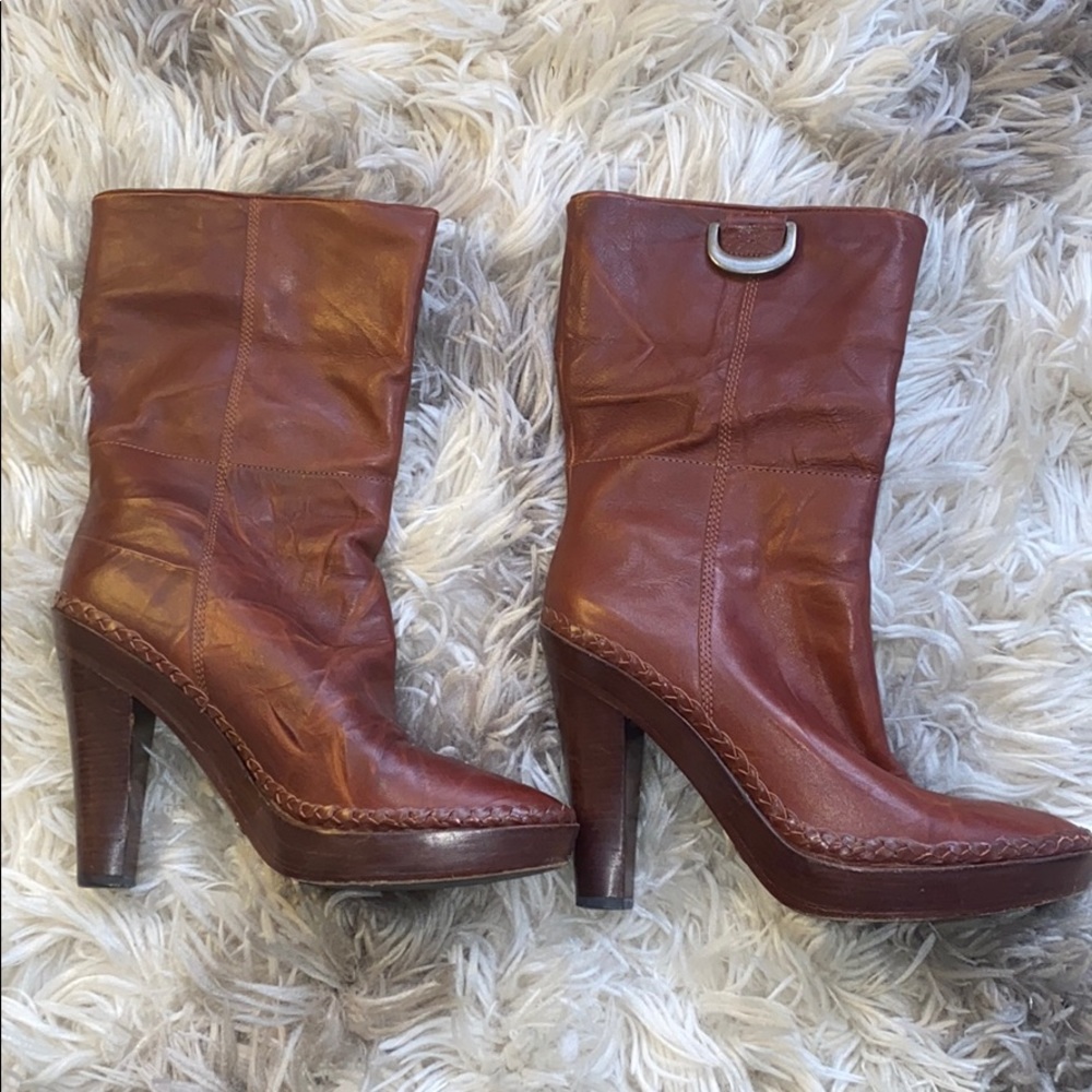 Cole Haan NikeAir G Series brown woman’s boot